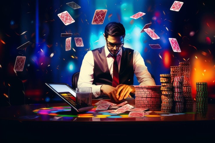 Tampilan neon pirototo di beranda